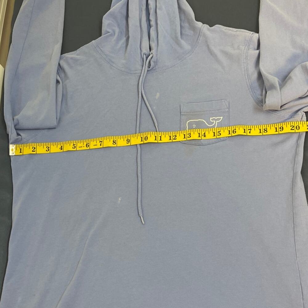 Vineyard‎ Vines Womens Blue Long Sleeve Whale Graphic Hoodie T-Shirt Size M - Picture 7 of 9